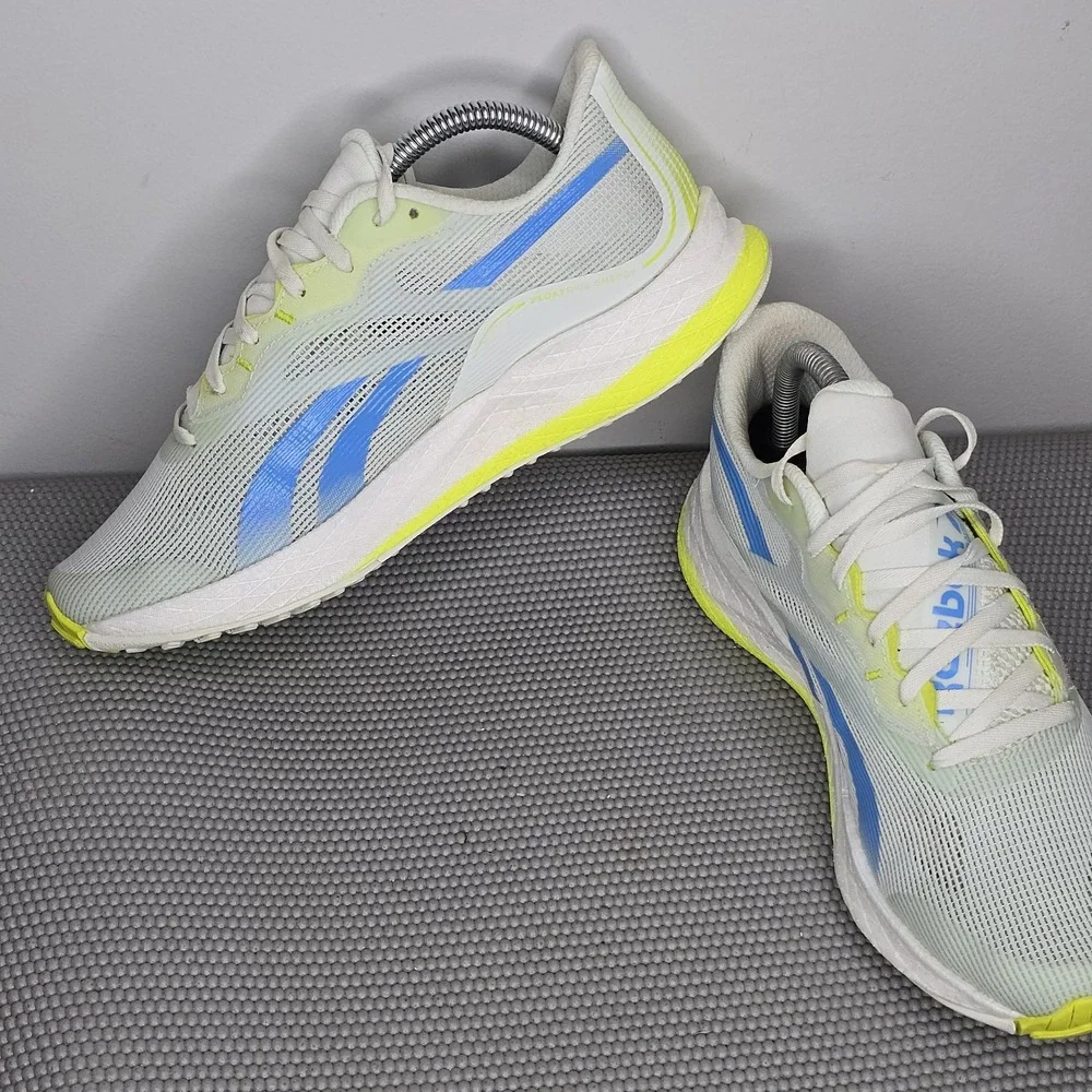 Men's‎ Reebok Floatride Energy Symmetros, Size 7, Opal Glow/Blue/Acid Yellow